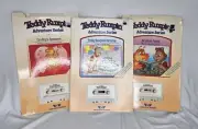 3 Teddy Ruxpin Adventure Series Book & Tape RUXPIN'S BIRTHDAY, ALL ABOUT BEARS