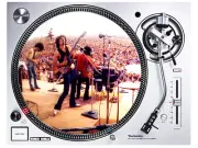 SANTANA WOODSTOCK 12" DJ Turntable Slipmat for Vinyl Records