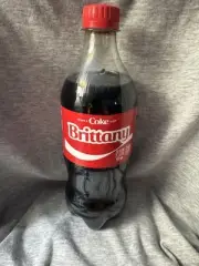 Share a Coke with Brittany 2025 Personalized Gift Coca Cola Bottle 20oz