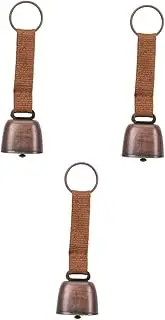 Outanaya 3pcs Hiking Alert Bell Portable Hanging Alarm Bells for Outdoor Sports Easy Install for Running Cycling
