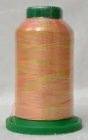 ISACORD 40, Machine Embroidery Thread 1000m Colour 9914 Varigated NEON NIGHTS