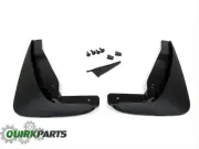 15-17 Dodge Challenger SET OF 2 FRONT PREMIUM MOLDED SPLASH GUARDS OEM NEW MOPAR