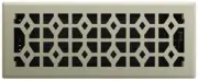 Templar Style Satin Nickel Floor Register - RG3464 - 4"X12"