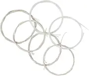 BESTonZON Strings Set Nylon Strings Silver-copper Alloy Coating Crisp Tone Versatile for Models