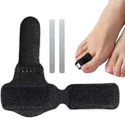 Toe Brace | Breathable Toe Splint for Broken Toe,Toe Straighteners, Reusable Toe Wraps, Cushioned Broken Toe Splint for Men, Women, Toe Alignment