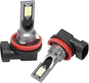 RONGSU 2Pcs Mini Car Headlight Bulbs LED Lamp 3030 Chip H4 H7 H11 H8 H9 9006 HB4 H1 9005 HB3 12000LM Auto Fog Lights 6000K 4300K (Emitting Color : 6500K, Socket Type : H7)