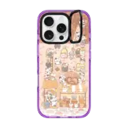 iPhone 16 Pro Impact Ring Stand Case MagSafe Compatible COZY CATS BAKERY