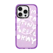 iPhone 16 Pro Impact Case MagSafe Compatible Stefan Marx- I'm Starting To Feel Okay (Clear)