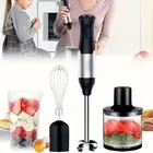 1000W Stainless Steel Portable Stick Hand Blender 4in1 Mixer Food Processor Set