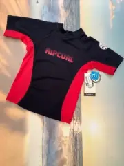 Rip curl kids/toddlers s/sleeve rash shirts UPF 50+ “Undertow” Chlorine friendly