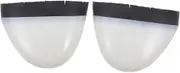 SHINEOFI 1Pair Safety Toe Caps for Shoes Comfortable Plastic Toes Guard for Construction Sites Warehouses Unisex Boot Toe Protectors Ergonomic Design Reliable Foot