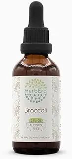 Broccoli B60 Alcohol-Free Herbal Extract Tincture, Super-Concentrated Organic (Bao Zi Gan LAN, Brassica Oleracea) 2 fl oz