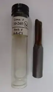 Cutting Router Bit Comp. #10-265 Stock # 6-8-C1 Single Flute