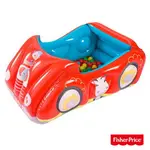 【FISHER-PRICE 費雪】賽車造型充氣球池/附25顆球/93520-(69-37817)