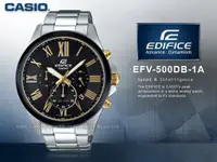 在飛比找蝦皮購物優惠-CASIO EDIFICE  EFV-500DB-1A 男錶