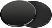 yuksok 2x Core Sliders for Working Out Dual Sided Gliding Discs Lightweight Gift Workout Equipment for Core Strength Home Exercise Improve Balance, Black