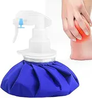 Reusable Ice Bag - Fillable Ice Hot Water Bag for Athletes - Discomfort Relief Travel Freezer Storage Multifunctional Use for Knees Ankles Arms