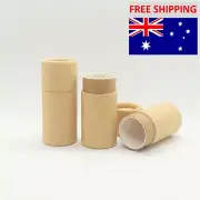 Compostable 20 x Kraft Lip Balm Tube 8ml biodegradable zero waste