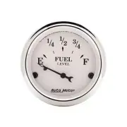 Autometer Old Tyme 2-1/16in Fuel Level Gauge 0-90 Ohms Short Sweep Electric A...