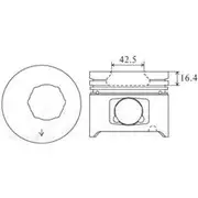 Austral Piston Set - PO1008 040