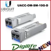 Ubiquiti UniFi SFP+ Single-Mode Fiber LC Transceiver, No Box 2 Pack