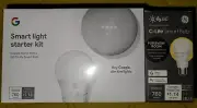 Google Smart Light Starter Kit - Google Home Mini & GE C-Life Smart Bulb