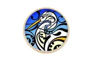 100% NZ: Shane Hansen - Kotuku Wooden Frame Clock