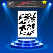 Camouflage Stencil Large Template Airbrush Paint #2