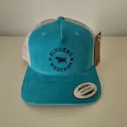 Ringers Western Sea Green Trucker Cap Icon Logo Unisex Mens Womens Adjustable