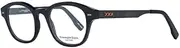 [Zegna Couture] Round Optical Frames - Black -Size One Size