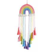 Rainbow Wall Hanging Rainbow Macrame Woven Boho Rainbow Home Decoration