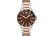 Armani Multicolor Stainless Steel Watch