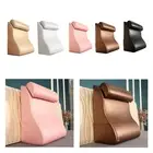 Headboard Wedge Pillow Sitting up Cushion for Traveling Reading Home