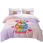 Rainbow Poo Quilt Cover