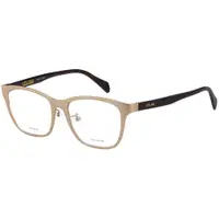 在飛比找蝦皮商城優惠-CELINE 純鈦 鏡框 眼鏡(金色琥珀脚)CL1502J