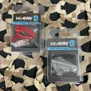 NEW HK Army Action Sports Goggle/Barrel Camera Mount Package-2 Mounts-Red/Blk