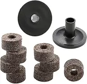 WHAMVOX 1 set Drum Set Felt Cymbal Pad Accessories Set for Cymbals Skid Protection Sound Enhancement Durable Lightweight Drum Hardware for Outdoor Use