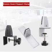 Sneeze Guard Support Clamp for Tabletop or Cubicle Panel Office Desk Partition