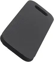 Ab Roller Exercise Mat, Pilates Cushion Pad, Yoga Exercises Cover, Easy to Store, Portable and Thick, 72x24 Inches in Black, for Home, Gym, Travel Use