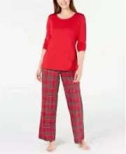 Matching Family Pajamas Women's Mix It Brinkley Plaid Pajama Set XL