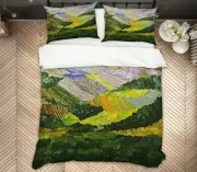 3D Hillside 1106NA Bed Pillowcases Quilt Cover Duvet Allan P. Friedlander Fay