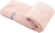 JOINPAYA Coral Velvet Hair Cap Super Absorbent Quick Dry Head Wrap Bath Head Wrap Hair Drying Hat Pink
