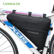 Large Bicycle Triangle Bag Bike Frame Front Tube Waterproof Cycling Triangle