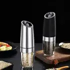 Automatic Electric Pepper Mill Adjustable Coarseness Spice Grinder Herb