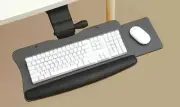 Lift & Lock Keyboard System by Office Source OSF800BLK Keyboard Tray