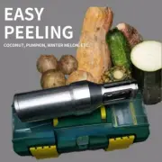 1PC Coconut Husk Peeling Machine Portable Coconut Skin Scraper Carrot Peeler