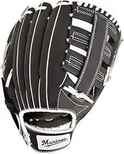 Chiba Lotte Marines x GP 54400 Soft General Baseball Gloves, 12.5", Black, Right Throw