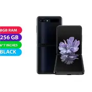Samsung Galaxy Z Flip (256GB, Black) - Grade (Excellent)