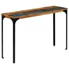Solid Reclaimed Wood Console Table Hallway Entry Wooden Desk Display Shelf