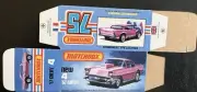 Matchbox Superfast #4 ‘57 Chevy ‘77-‘82 Type L Repro Box
